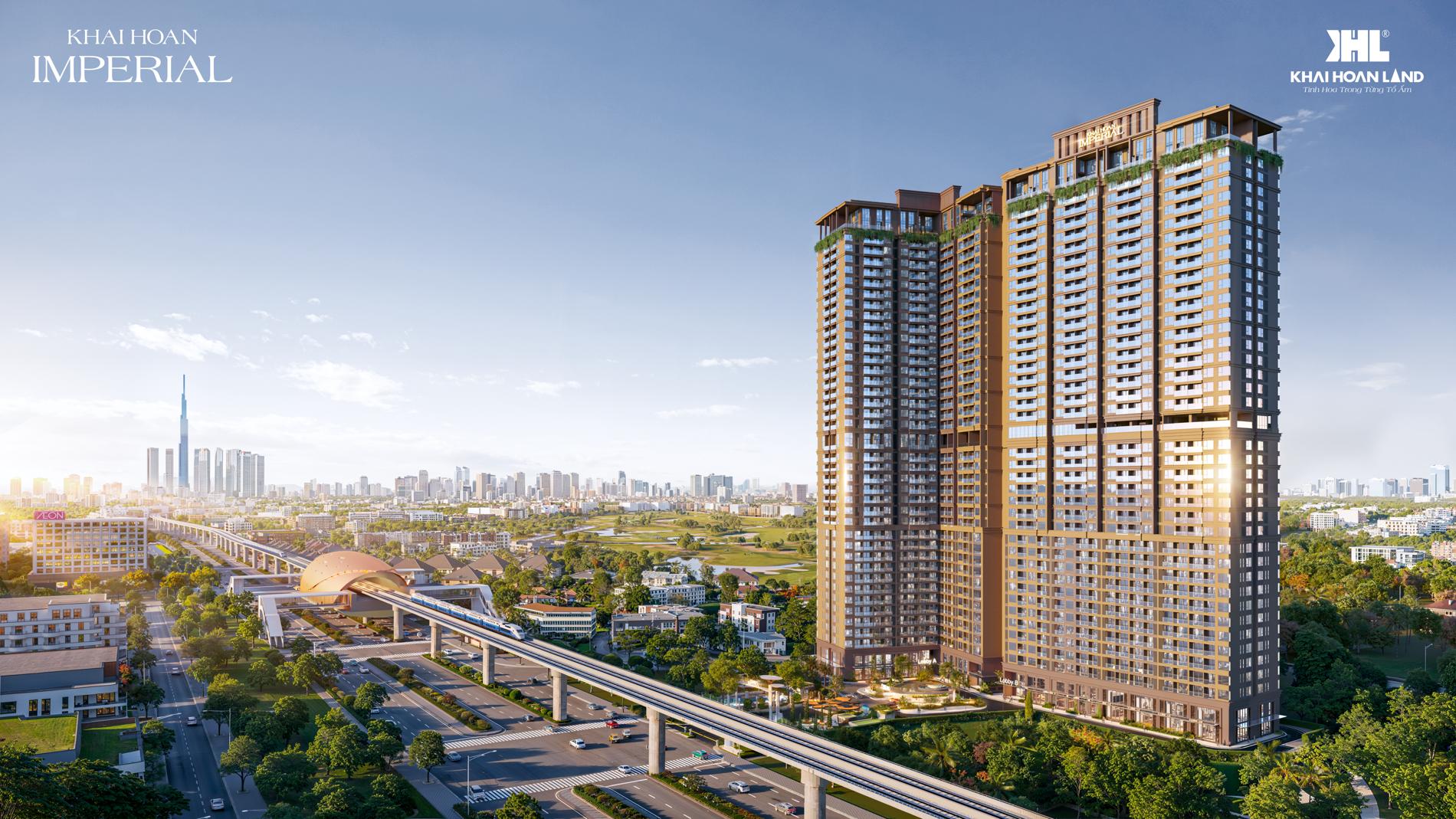 Phối cảnh dự án Khải Hoàn Imperial